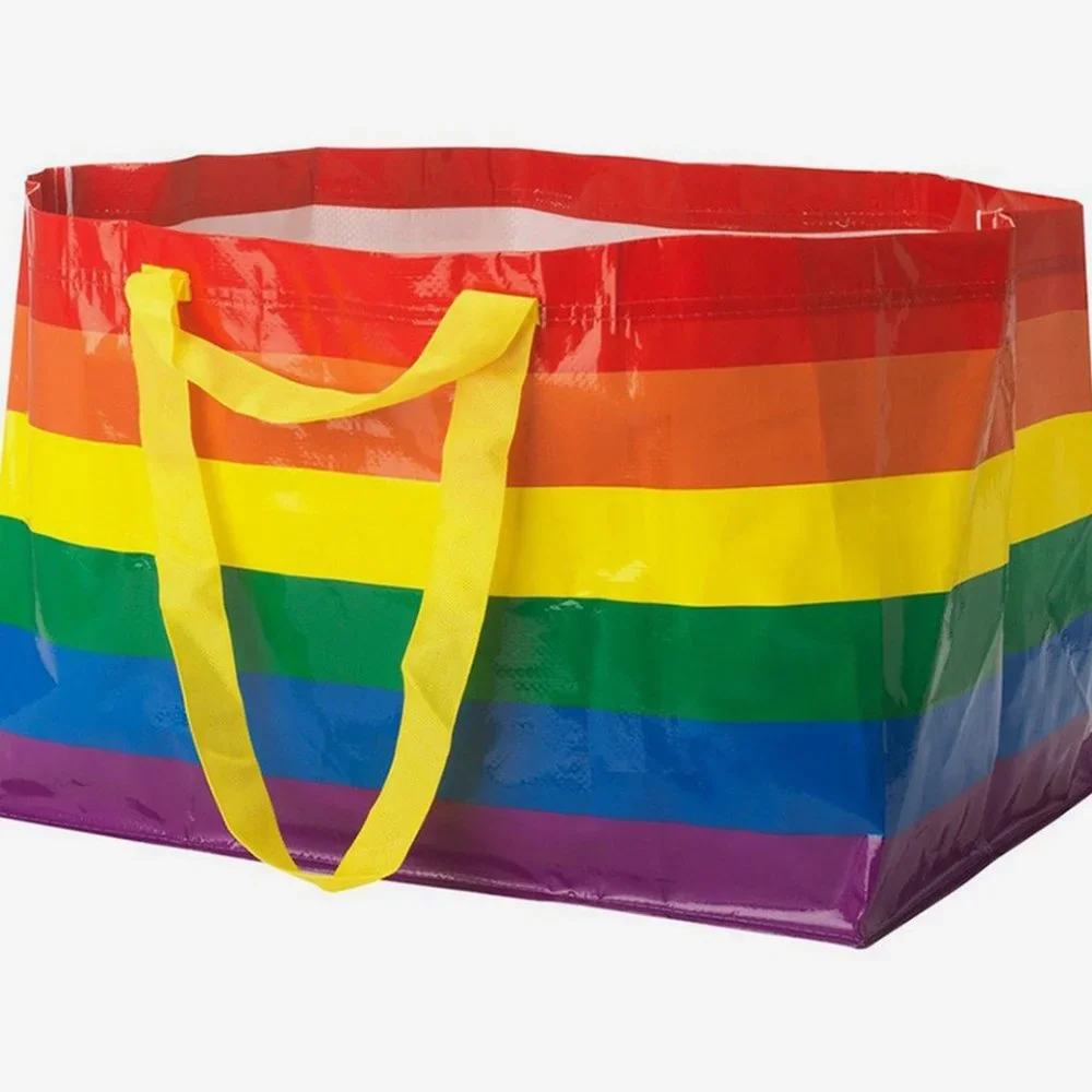 Ikea Rainbow bag STORSTOMMA Large 19 Galons - Picture 2 of 3